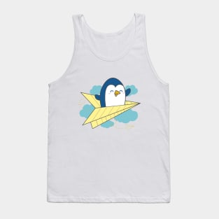 Fly high penguin! Tank Top